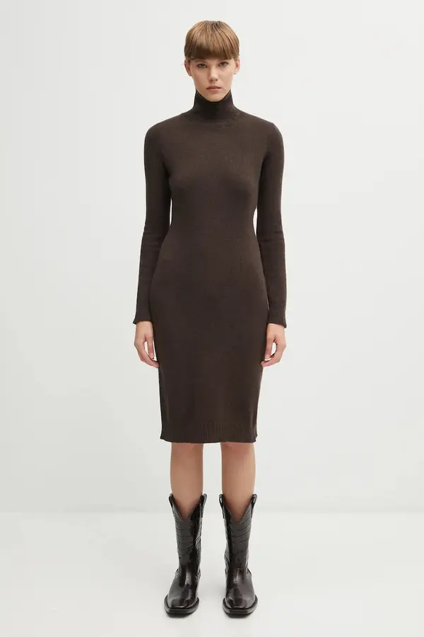 MM6 Maison Margiela Haljina s primjesom vune MM6 Maison Margiela