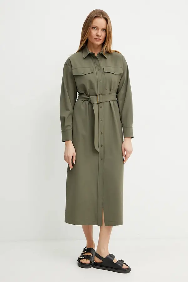 Weekend Max Mara Haljina s primjesom vune Weekend Max Mara