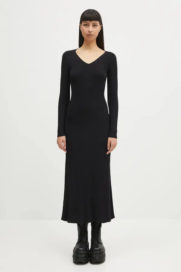 Samsoe Samsoe Haljina Samsoe Samsoe Sacheryl V-Neck
