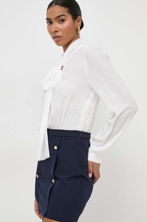 Silvian Heach Haljina Silvian Heach boja: bijela, mini, uska