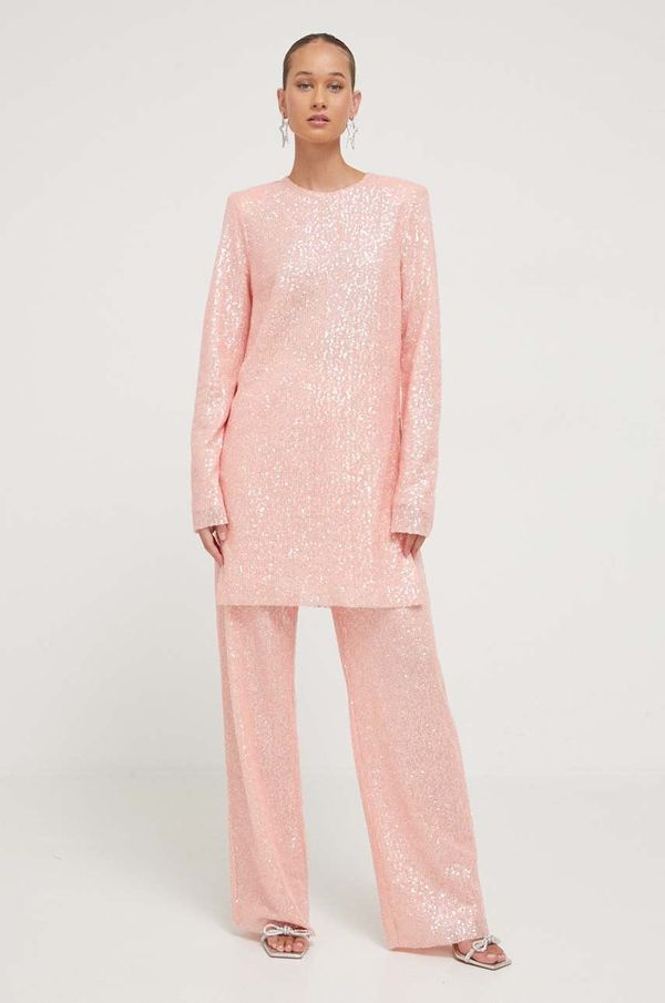 Stine Goya Haljina Stine Goya boja: ružičasta, mini, ravna