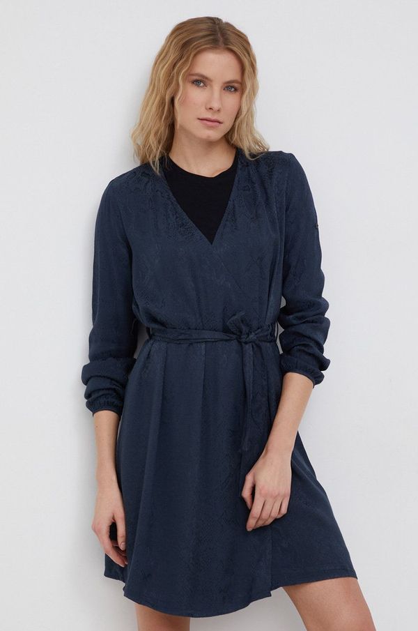 Superdry Haljina Superdry boja: tamno plava