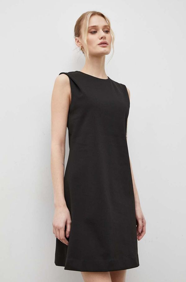 Tiger of Sweden Haljina Tiger Of Sweden boja: crna, mini, ravna