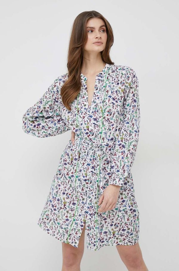 Tommy Hilfiger Haljina Tommy Hilfiger boja: bijela, mini, ravna