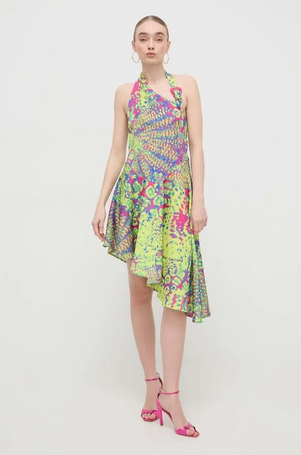 Versace Haljina Versace Jeans Couture mini, širi se prema dolje