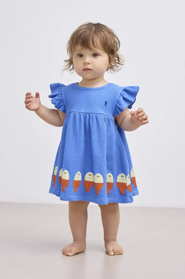 Bobo Choses Haljina za bebe Bobo Choses Morning Egg mini, širi se prema dolje, 125AB119
