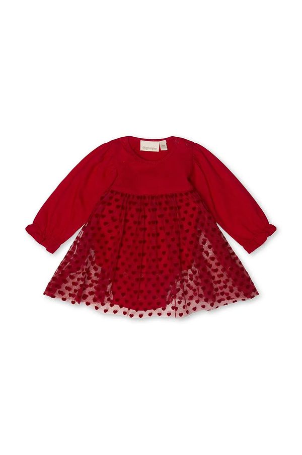 That's mine Haljina za bebe That's mine Astrid boja: crvena, mini, širi se prema dolje, 118128