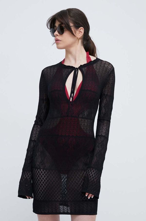 Desigual Haljina za plažu Desigual boja: crna