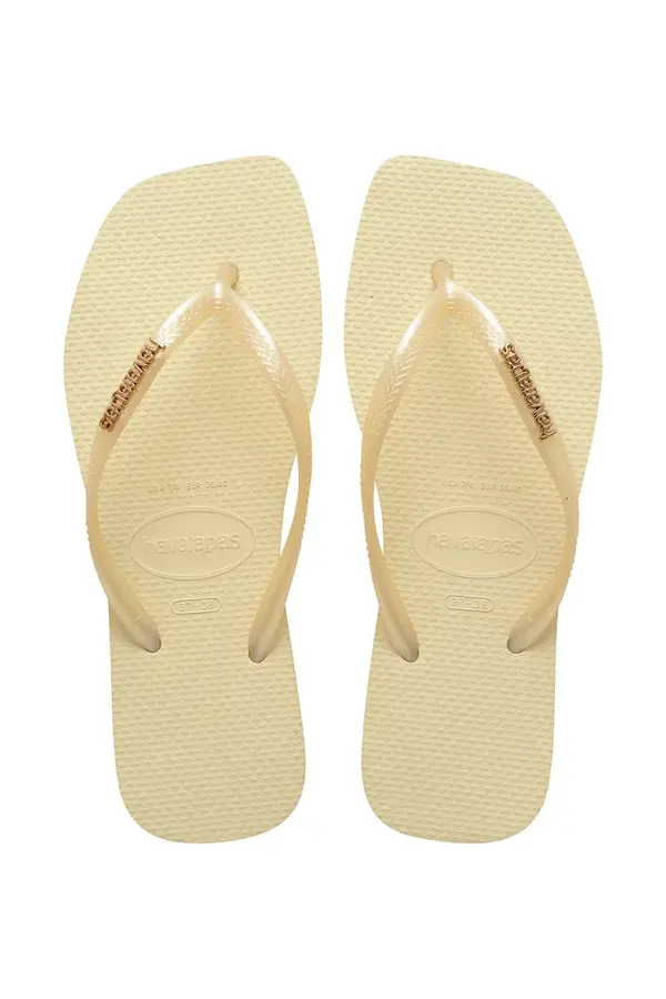 Havaianas Havaianas Japanke za žene SLIM SQUARE LOGO METALLIC