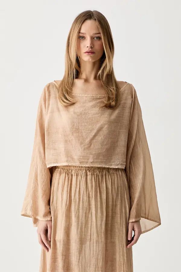 Haveone Haveone bluza za žene od pamuka