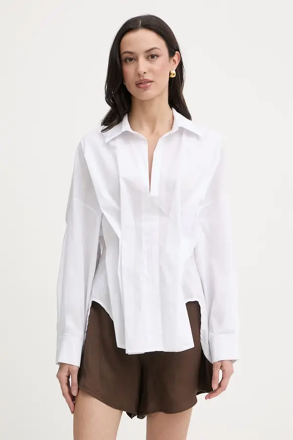 Haveone Haveone korzet bluza za žene od pamuka