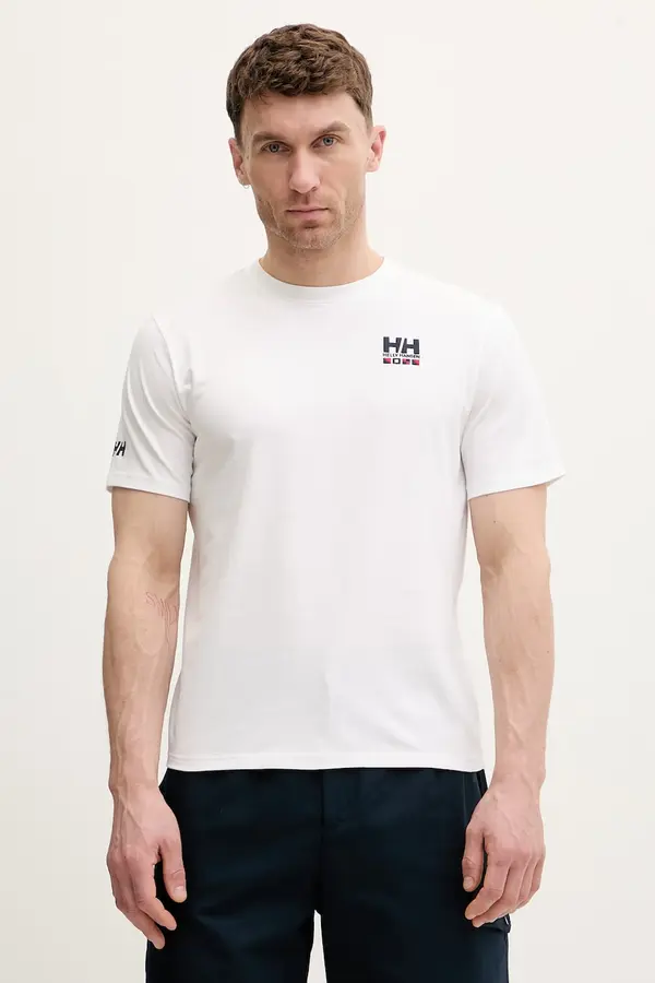 Helly Hansen Helly Hansen majica za muškarce od pamuka SHORELINE