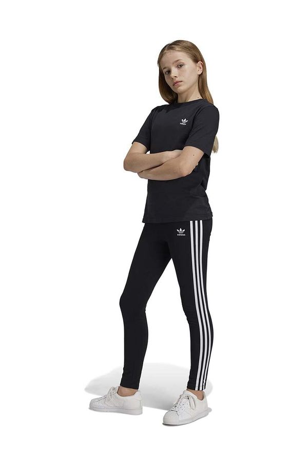 adidas Originals Hlače adidas Originals LEGGINGS boja: crna, s uzorkom, IY7475