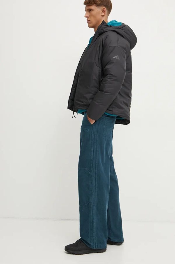 adidas Originals Hlače adidas Originals za muškarce, boja: tirkizna, ravni kroj, JL6152