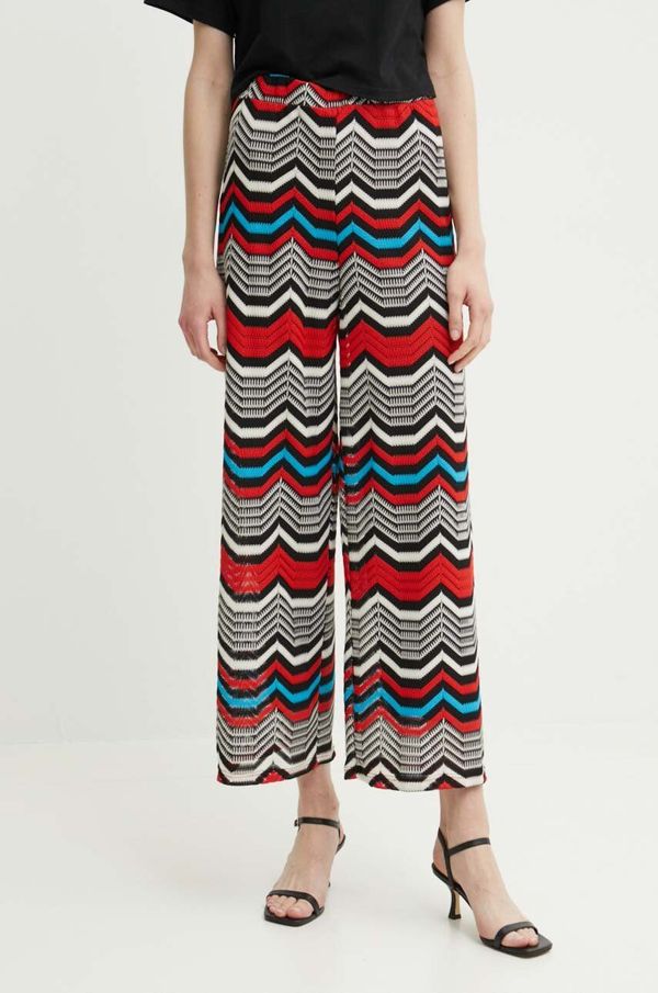 Artigli Hlače Artigli za žene, ravni kroj, visoki struk, AP38178