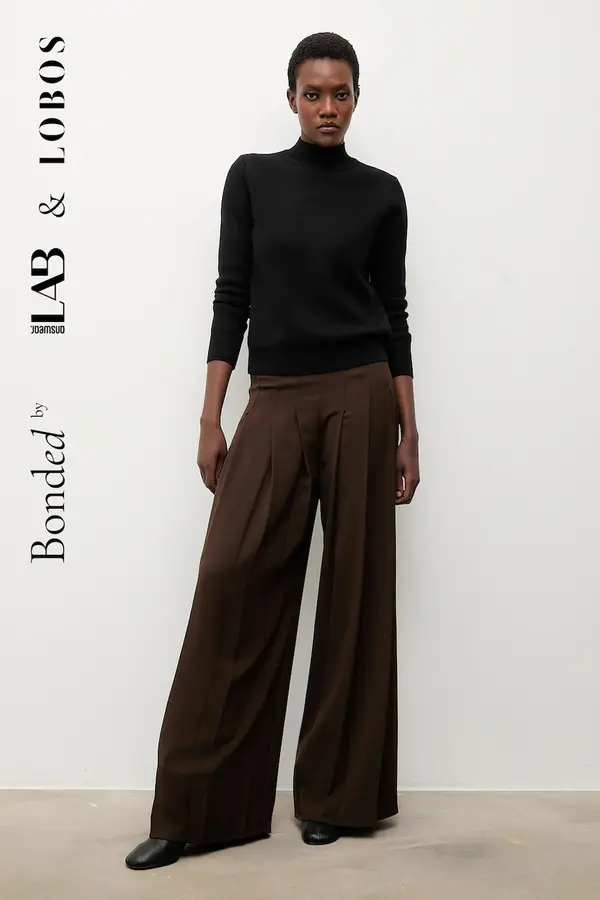 Answear.LAB Hlače Bonded by Answear.LAB & LOBOS