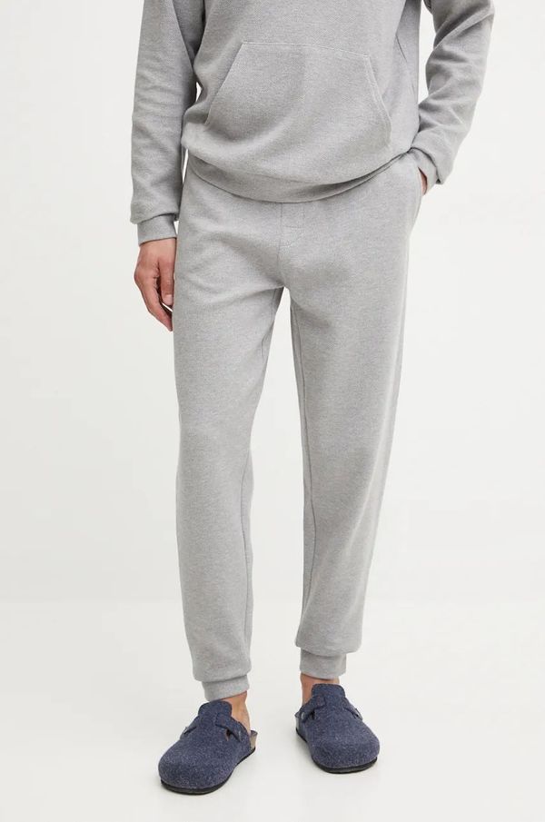 Boss Hlače BOSS za muškarce, boja: siva, bez uzorka, 50527560