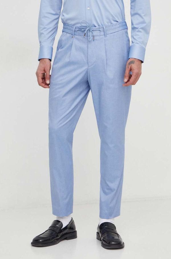 Boss Hlače BOSS za muškarce, ravni kroj