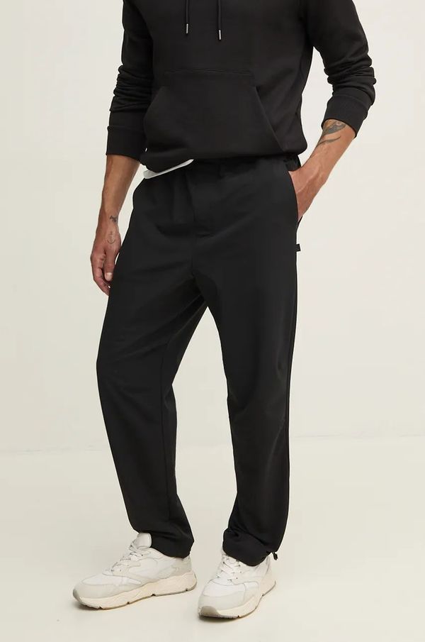 Calvin Klein Jeans Hlače Calvin Klein Jeans za muškarce, boja: crna, bez uzorka, J30J326172