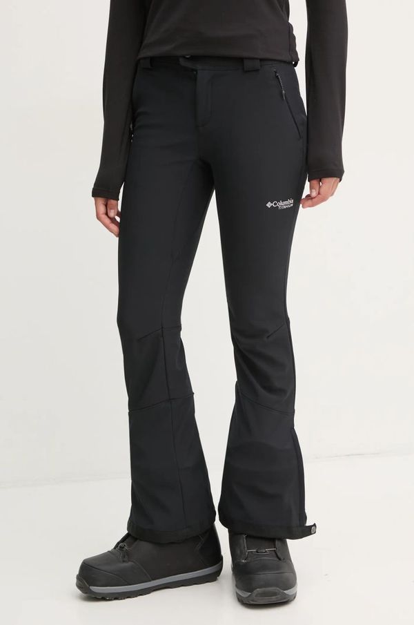 Columbia Hlače Columbia Roffee Ridge boja: crna, 2085811