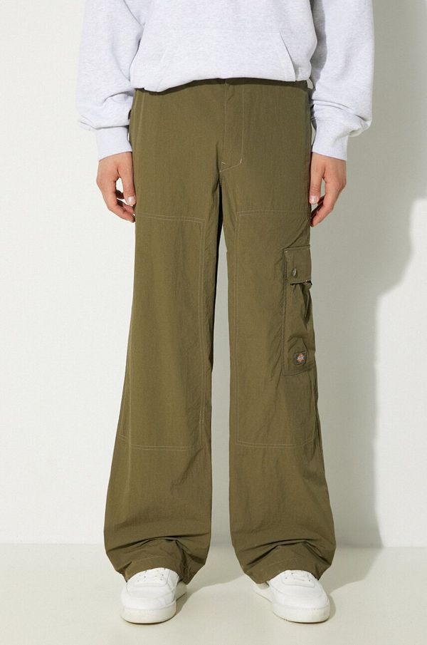 Dickies Hlače Dickies Jackson Cargo Pant za muškarce, boja: zelena, ravni kroj, DK0A4XK4