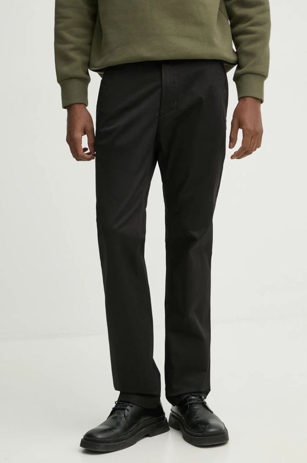 G-Star Raw Hlače G-Star Raw za muškarce, boja: crna, ravni kroj, D25547-5126