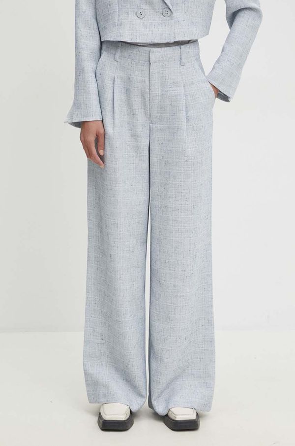 Gestuz Hlače Gestuz za žene, široke, visoki struk, 10909202