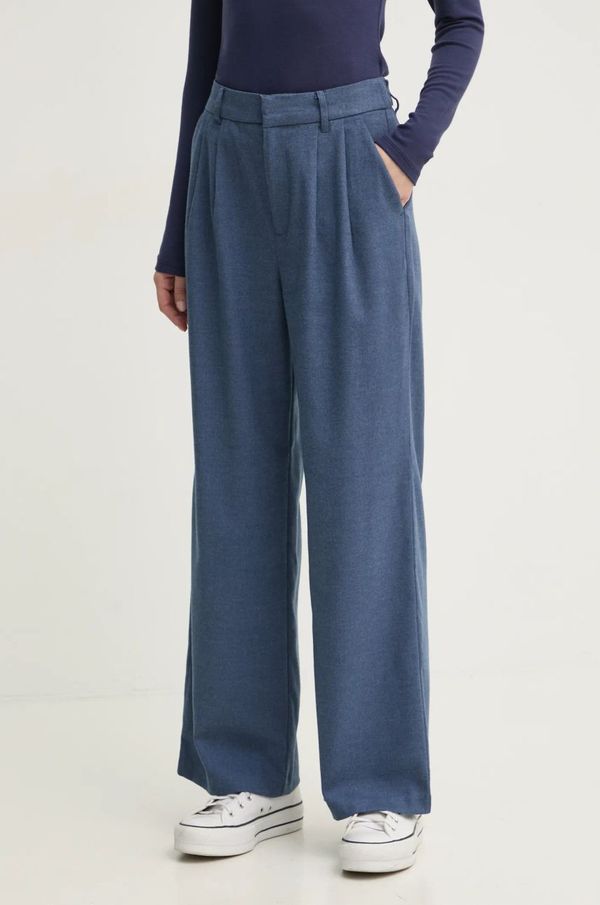 Hollister Co. Hlače Hollister Co. za žene, široke, visoki struk, KI356-4145