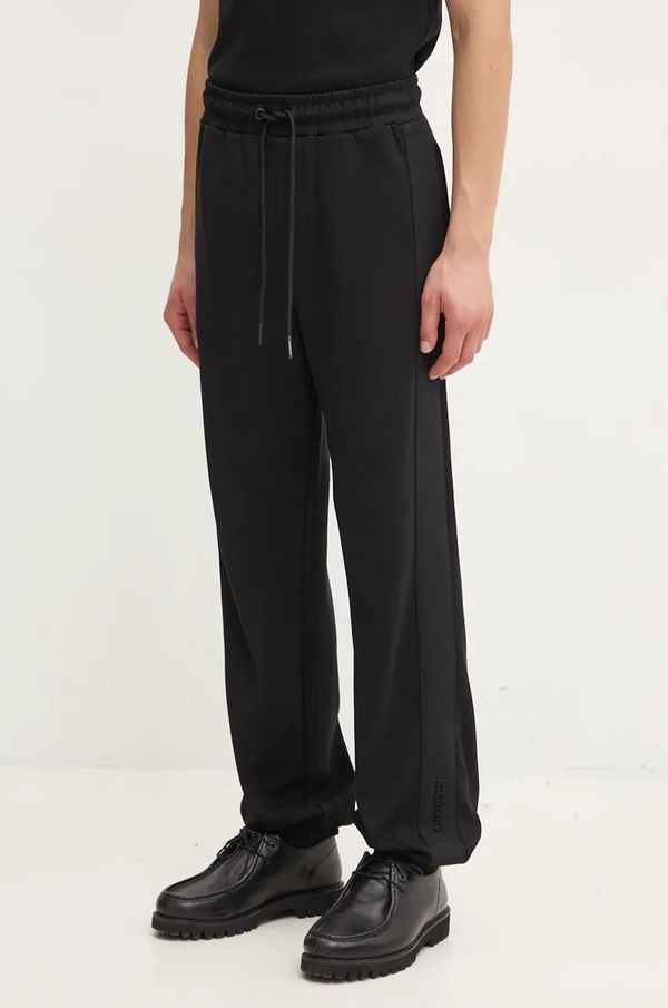 Iceberg Hlače Iceberg za muškarce, boja: crna, bez uzorka, B031 6331