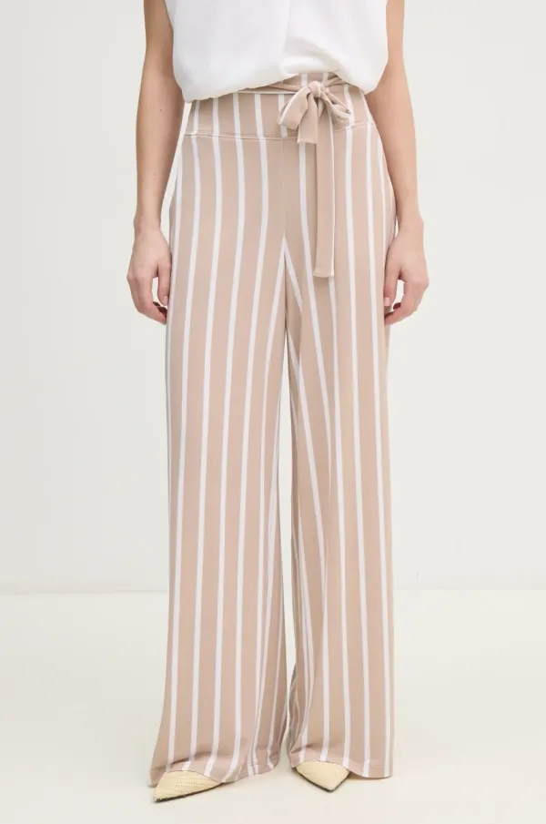 Joseph Ribkoff Hlače Joseph Ribkoff za žene, boja: bež, ravni kroj, visoki struk, 241135S25