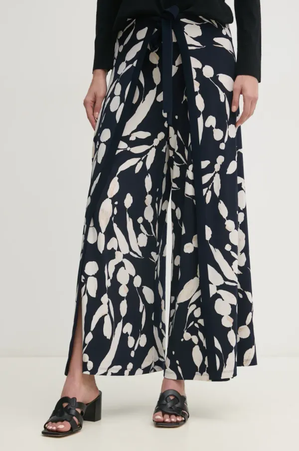 Joseph Ribkoff Hlače Joseph Ribkoff za žene, boja: tamno plava, trapez, visoki struk, 251252