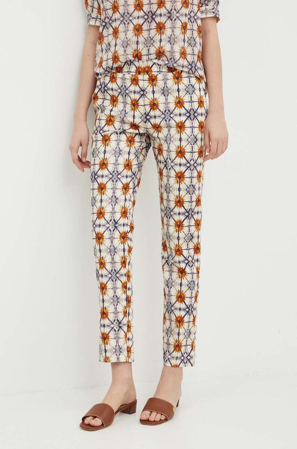 La Petite Française Hlače La Petite Française PACTE za žene, ravni kroj, srednje visoki struk