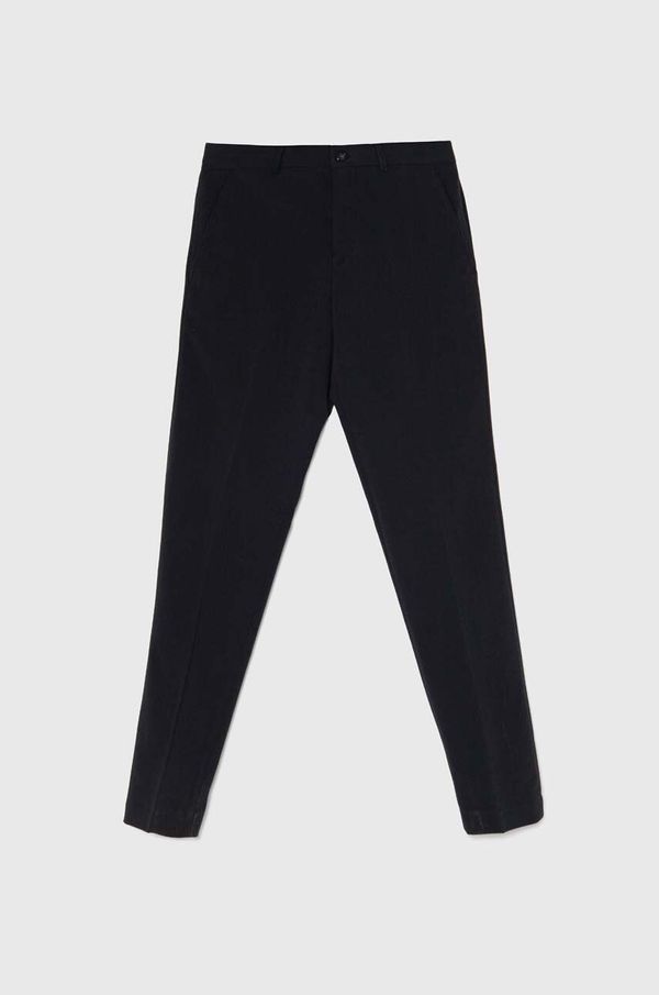 Lindbergh Hlače Lindbergh za muškarce, boja: tamno plava, chinos kroj, 30-01040-NAVY