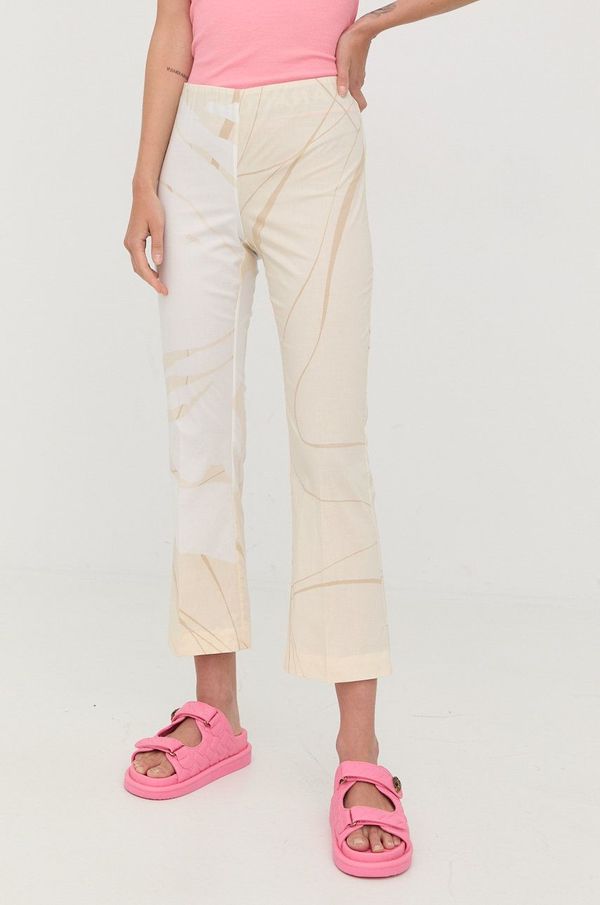 Liviana Conti Hlače Liviana Conti za žene, trapez, visoki struk