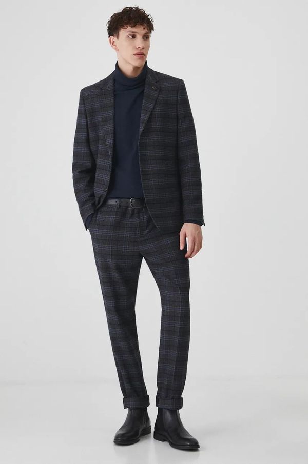 Medicine Hlače Medicine za muškarce, boja: siva, chinos kroj