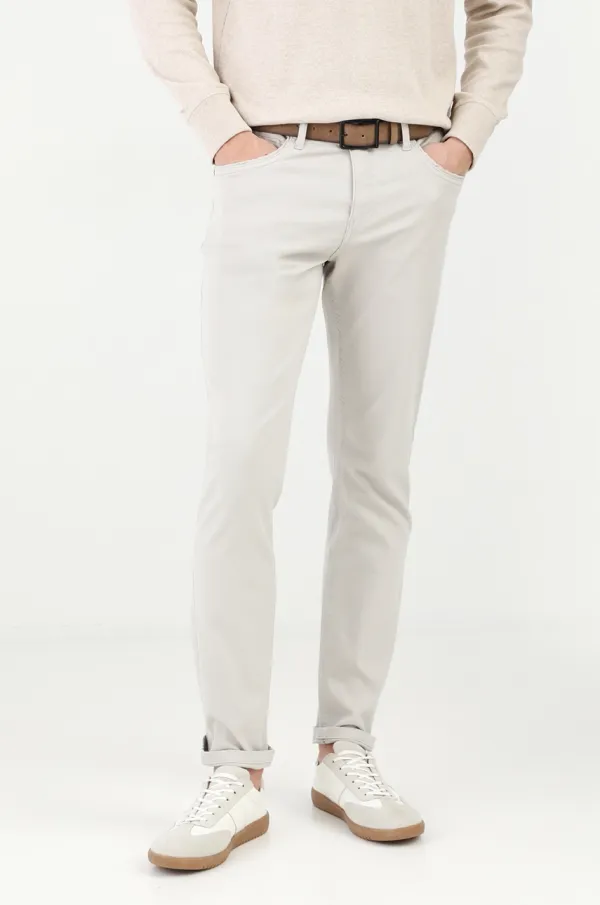 Medicine Hlače Medicine za muškarce, boja: siva, uski kroj