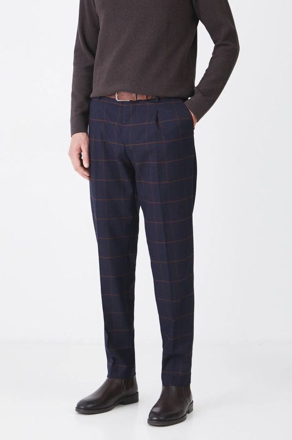 Medicine Hlače Medicine za muškarce, boja: tamno plava, chinos kroj