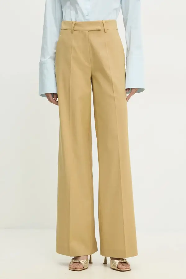 Answear.LAB Hlače od odijela sa širokim nogavicama Answear.LAB