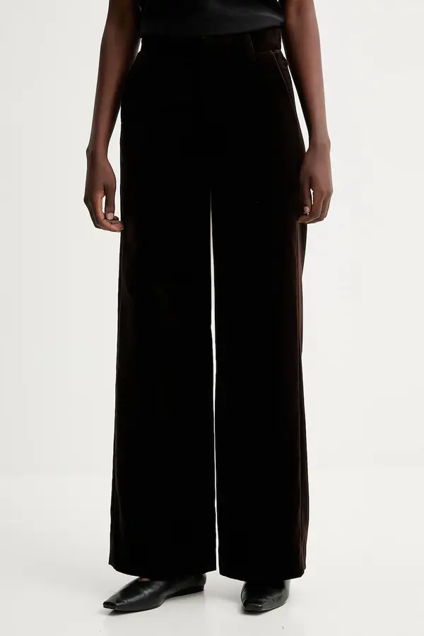 Zadig&Voltaire Hlače od velura ZADIG&VOLTAIRE