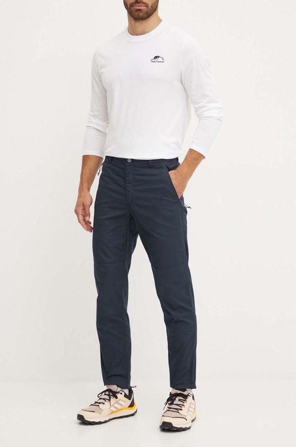 Fjallraven Hlače outdoor Fjallraven Vardag boja: zelena, F86666.555