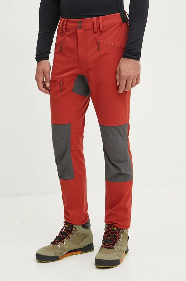 Haglöfs Hlače outdoor Haglöfs Mid Slim boja: crvena, 605212
