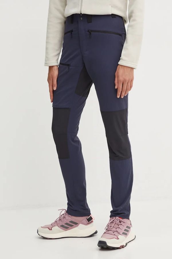 Haglöfs Hlače outdoor Haglöfs Mid Slim boja: tamno plava, 607252
