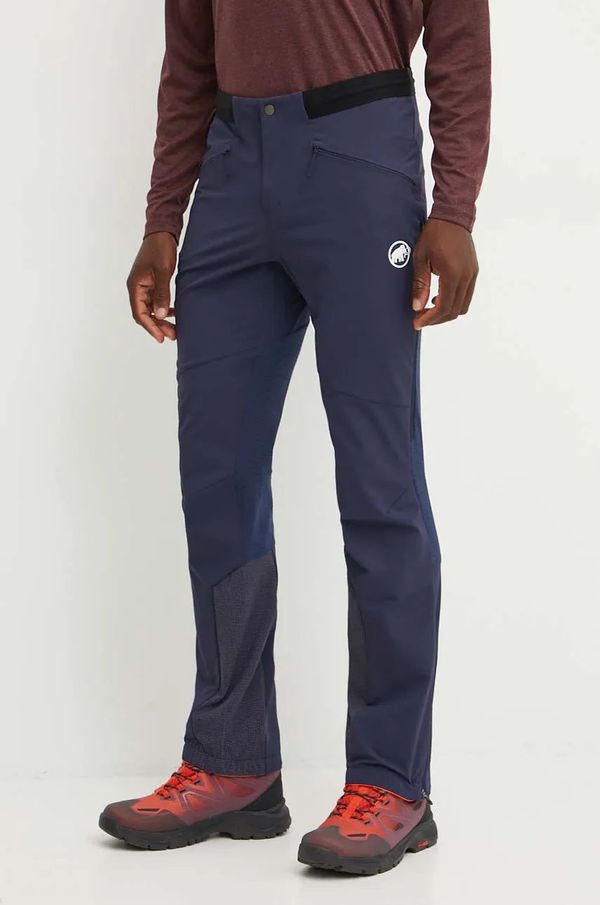 Mammut Hlače outdoor Mammut Aenergy Hybrid boja: tamno plava, 1021.00950