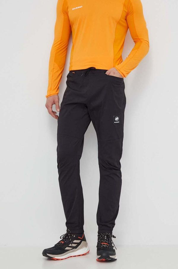 Mammut Hlače outdoor Mammut Massone Light boja: crna