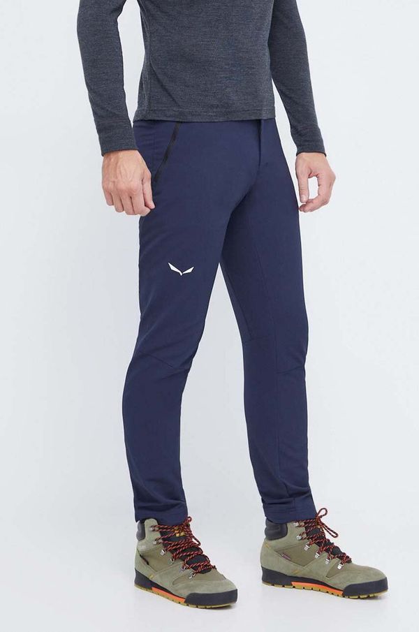 Salewa Hlače outdoor Salewa Puez Dolomitic 2 za muškarce, boja: tamno plava