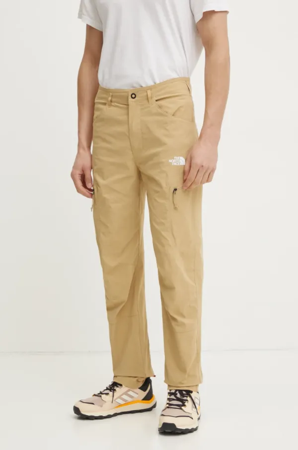 The North Face Hlače outdoor The North Face Exploration boja: zelena, NF0A8BR3LK51