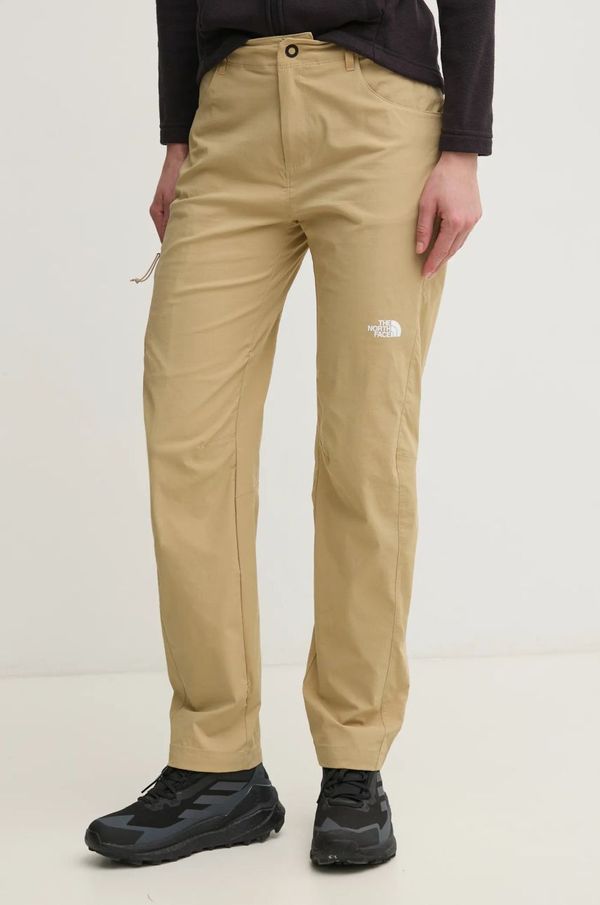 The North Face Hlače outdoor The North Face Exploration boja: zelena, NF0A8BR7LK51