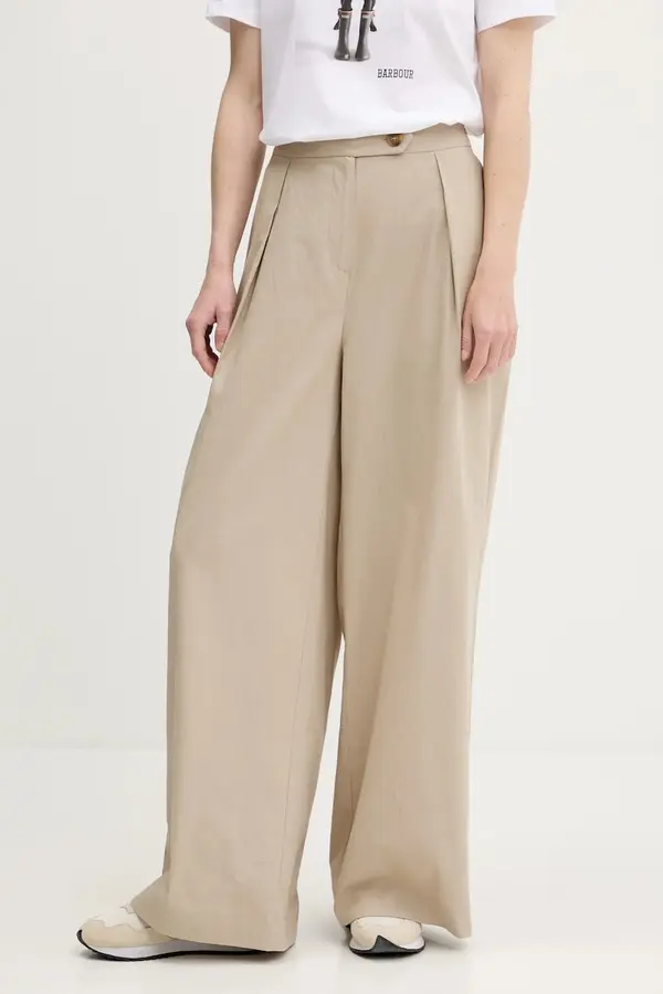 Barbour Hlače s dodatkom lana Barbour LUCY