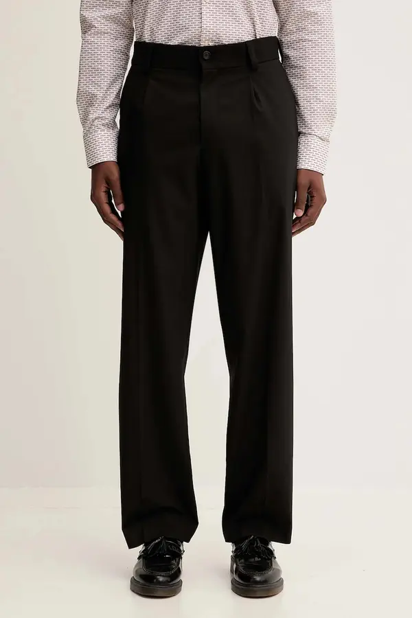 HUGO Hlače s dodatkom vune HUGO  Flips251X