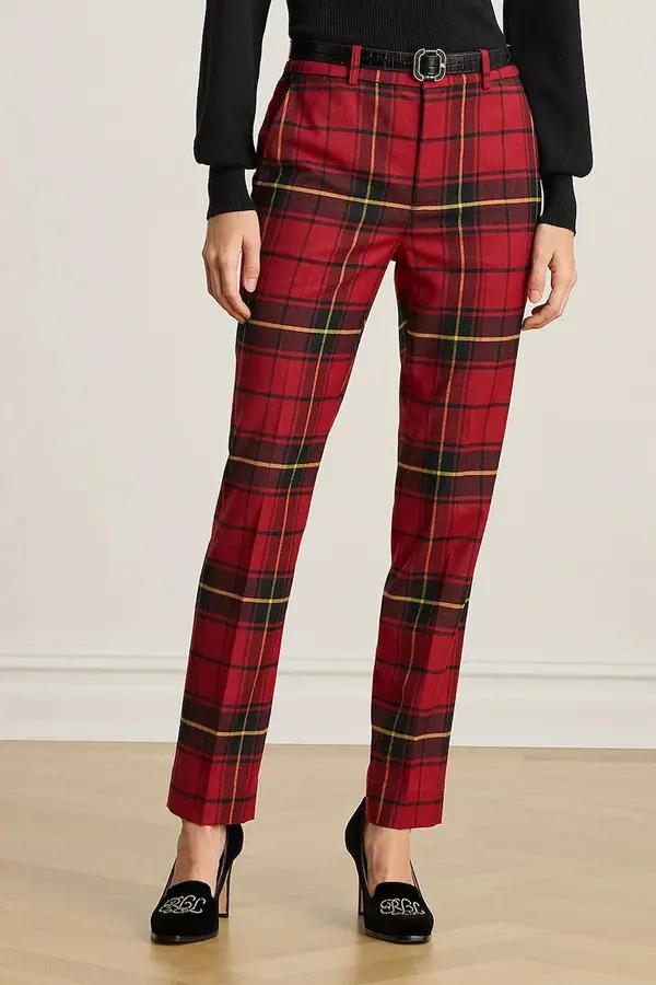 Lauren Ralph Lauren Hlače s vunom Lauren Ralph Lauren